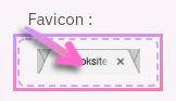 La favicon est une petite image qui est associée aux onglets de votre site internet.
Il s'agit d'habitude d'une version miniature de votre logo, qui permet aux visiteurs de retrouver votre site parmi toutes leurs pages ouvertes.